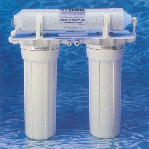 Components for Two Stage Drinking Water System with UV