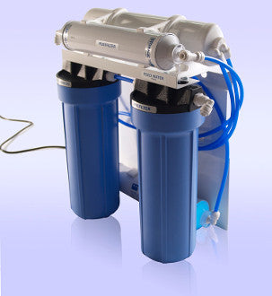 Components for Four Stage Reverse Osmosis System with UV