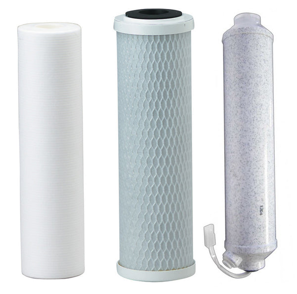 Components for Two Stage Drinking Water System with UV